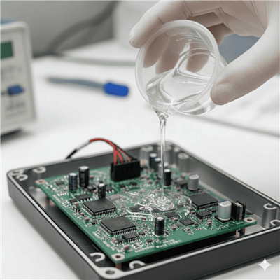 A kétkomponensű szilikon cserepes gyanta jó rugalmasságú?